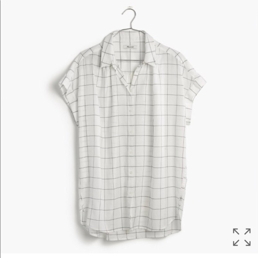 Madewell Central shirt in Windowpane